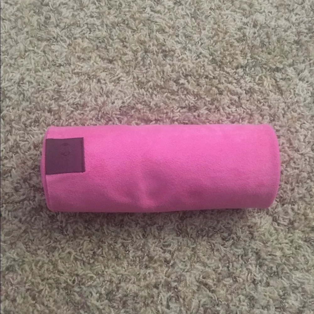 Lululemon Pink “The Towel” Hot Yoga Mat Towel